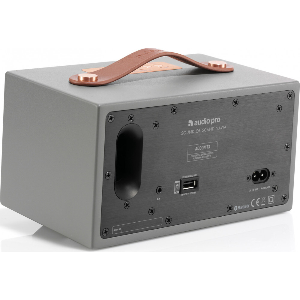 Audio Pro Addon T3+ Bluetooth Ηχείο 25W (Γκρι)