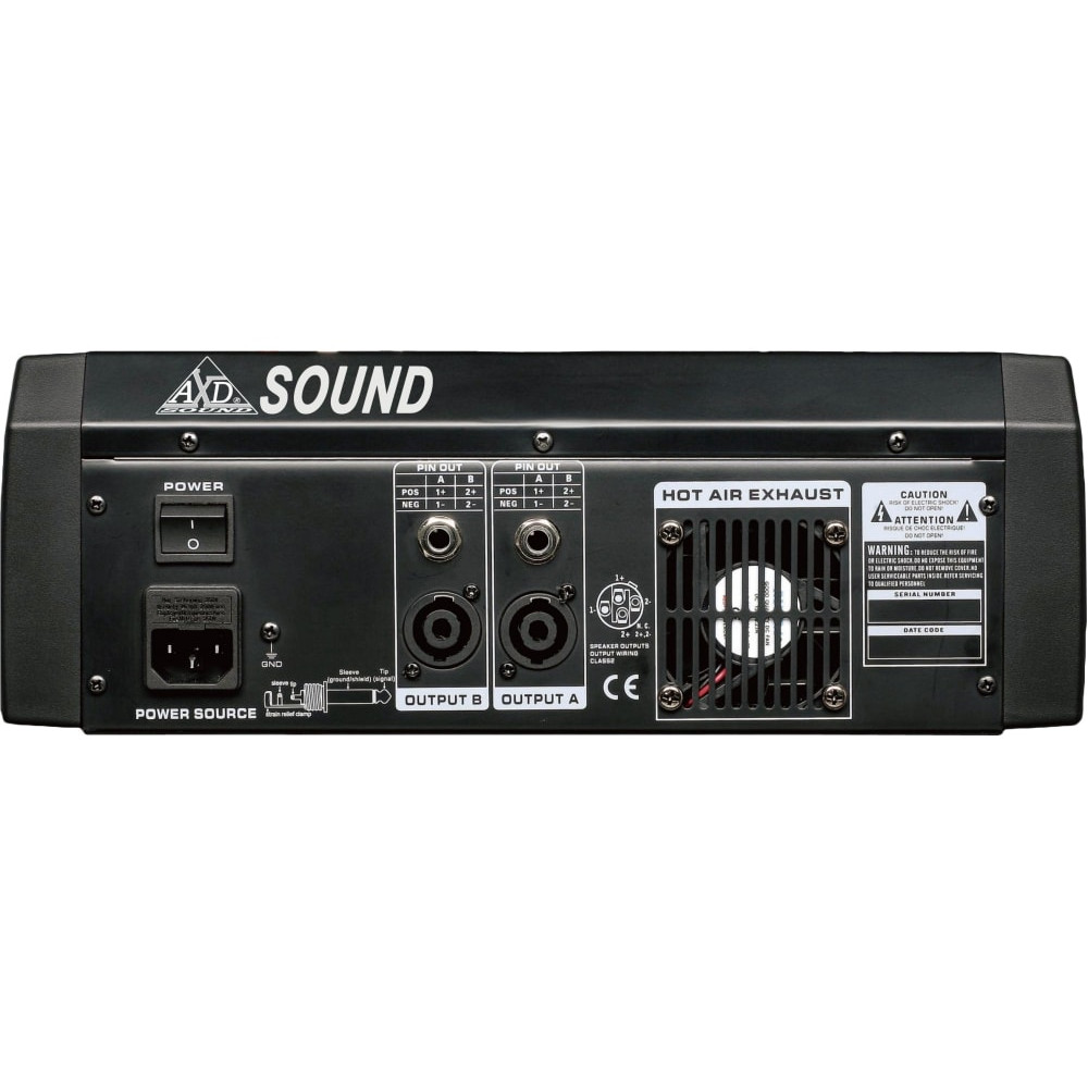 Αυτοενισχυόμενη Κονσόλα Μικροφώνων 4 καναλιών - AXD sound TE400