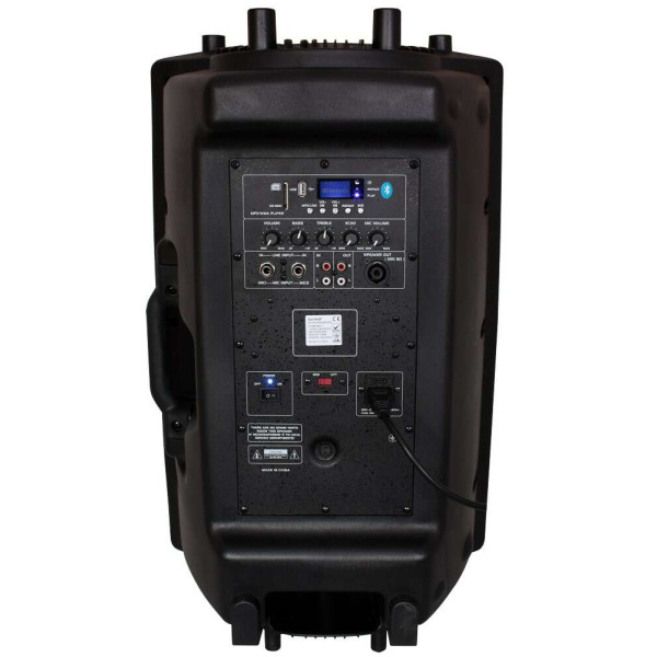 Αυτοενισχυόμενο Ηχείο 15" με USB και BLUETOOTH 800W Max - Ibiza Sound SLK15A-USB 