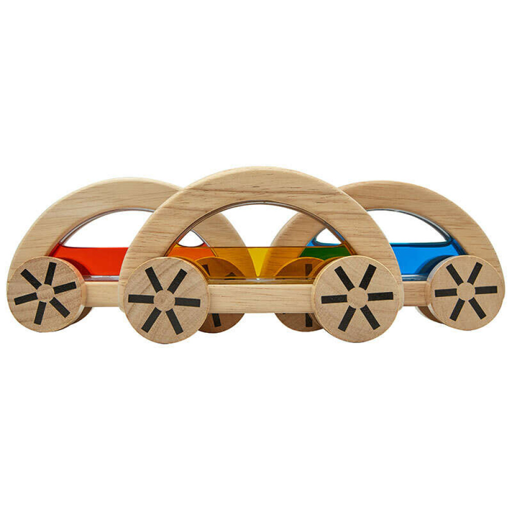 Αυτοκινητάκι με νερό κίτρινο PlanToys 5449