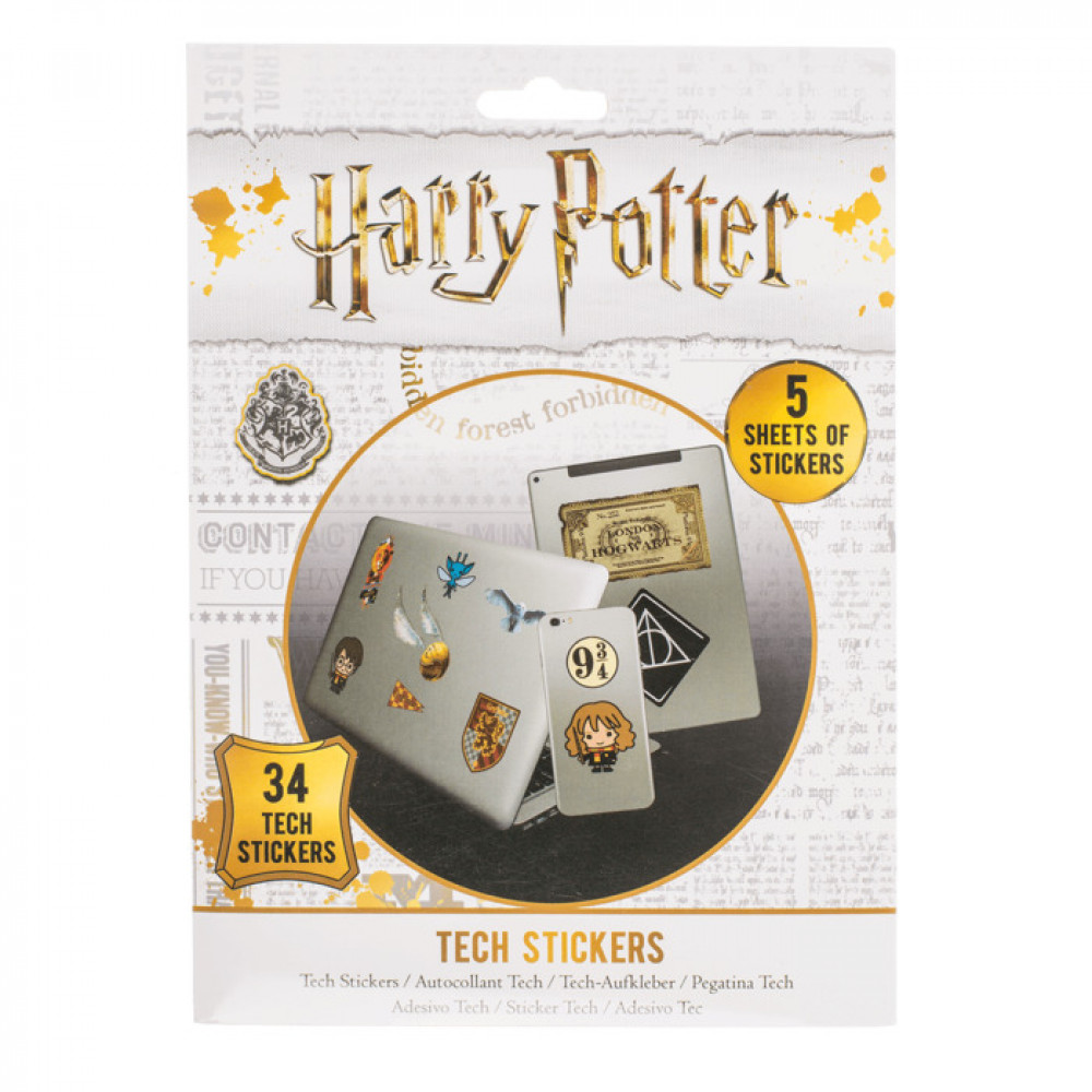 Αυτοκόλλητα για Προϊόντα Τεχνολογίας Tech Stickers Set - Harry Potter