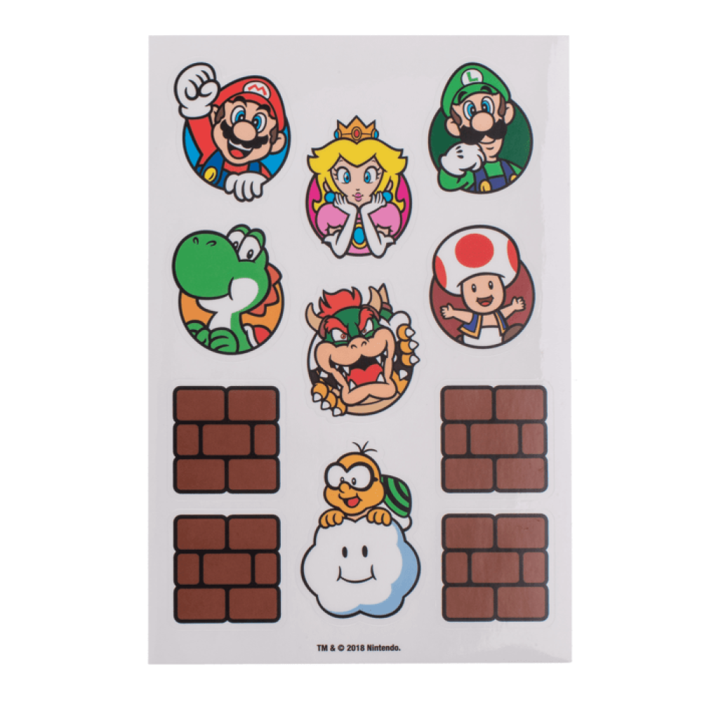 Αυτοκόλλητα για Προϊόντα Τεχνολογίας Tech Stickers Set - Super Mario