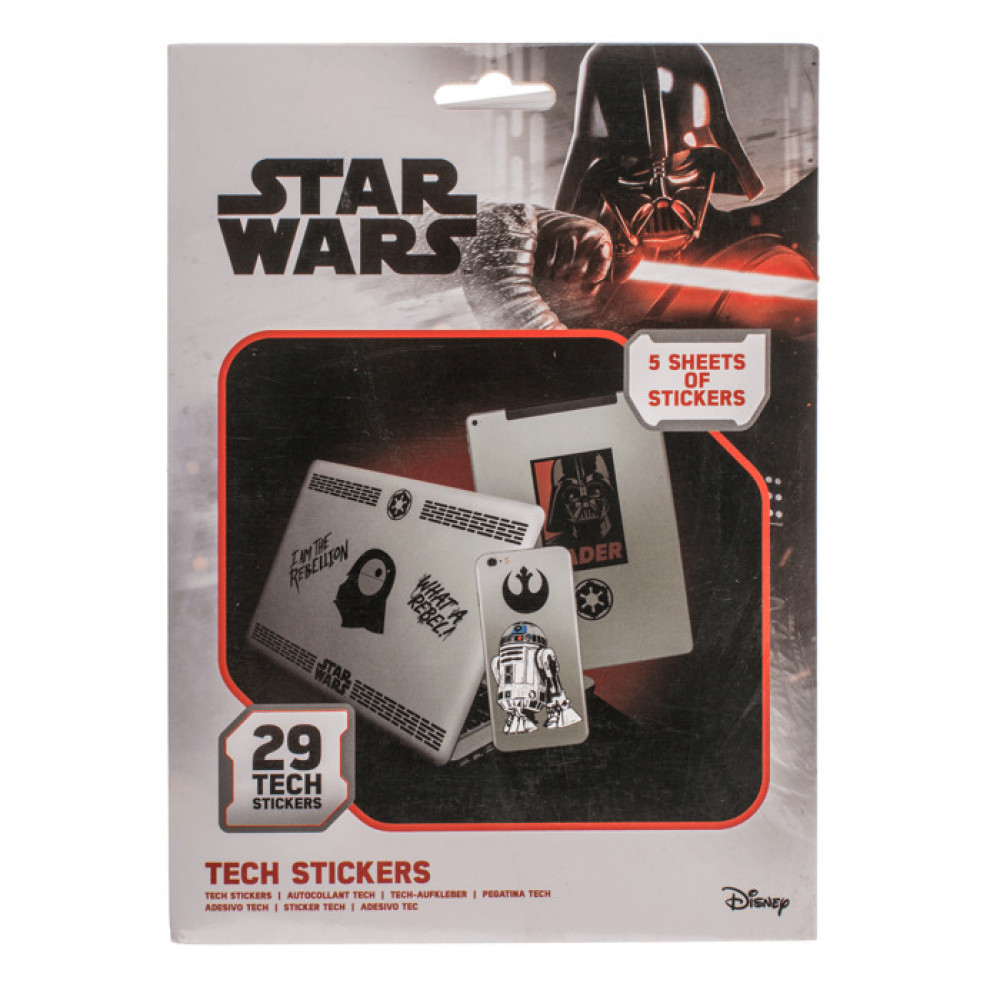 Αυτοκόλλητα για Προϊόντα Τεχνολογίας Tech Stickers Set - Star Wars