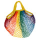 Βαμβακερή Τσάντα Δίχτυ για Ψώνια (Multicolor)