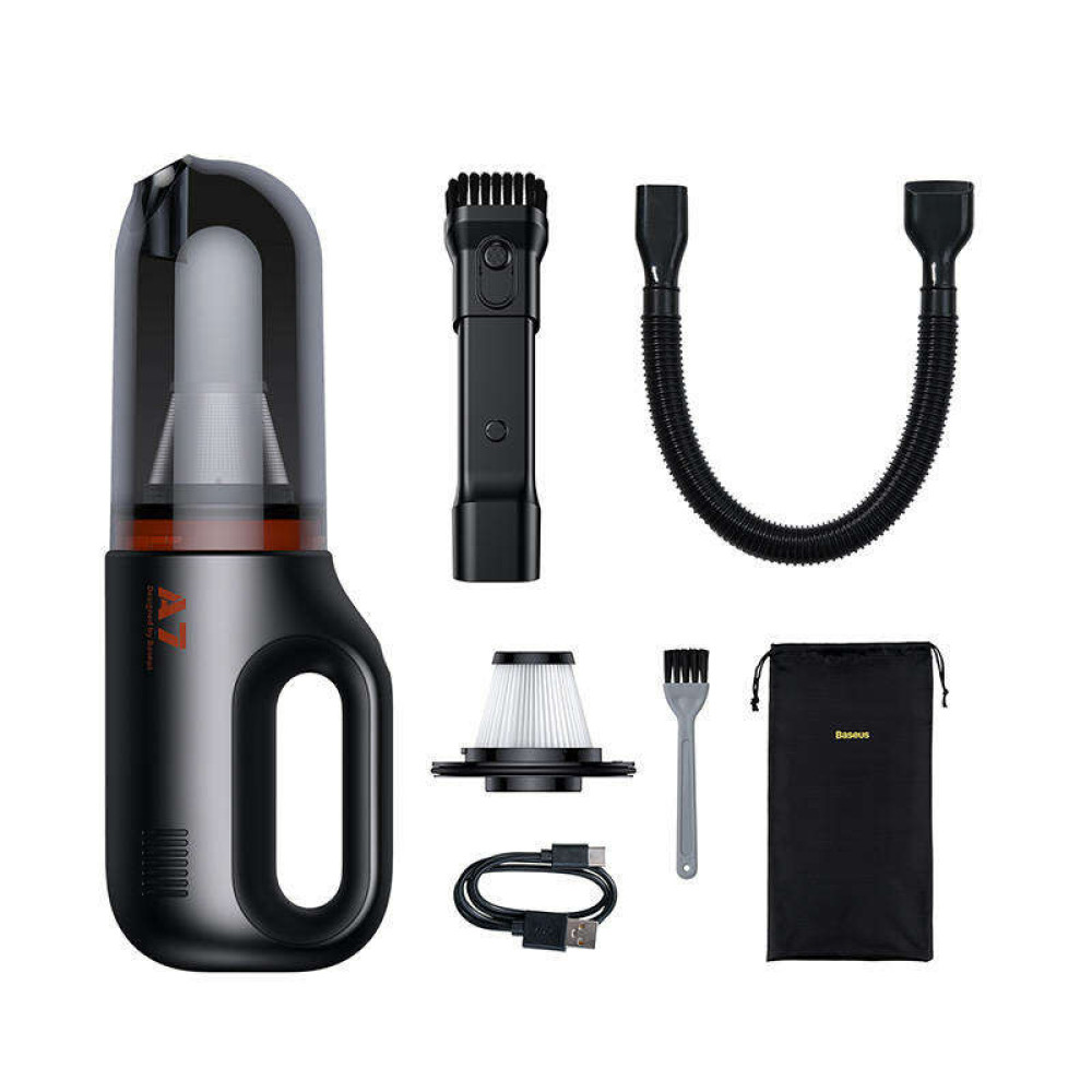 Baseus ασύρματο ηλεκτρικό σκουπάκι Wireless A7 Cordless Car Vacuum Cleaner  (Γκρι)