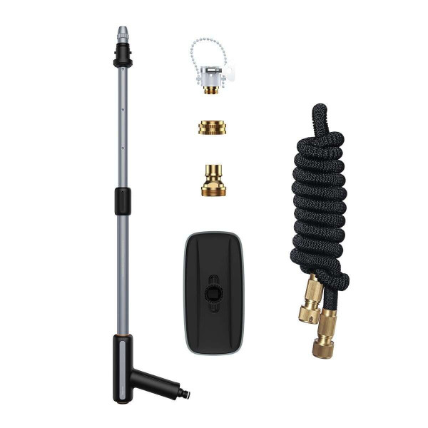 Baseus Clean Guard Nozzle CRXC01-F01 Πιεστικό Νερού και Επεκτεινόμενο Λάστιχο 15m (Μαύρο) Baseus Clean Guard Nozzle CRXC01-F01 Πιεστικό Νερού και Επεκτεινόμενο Λάστιχο 15m (Μαύρο)