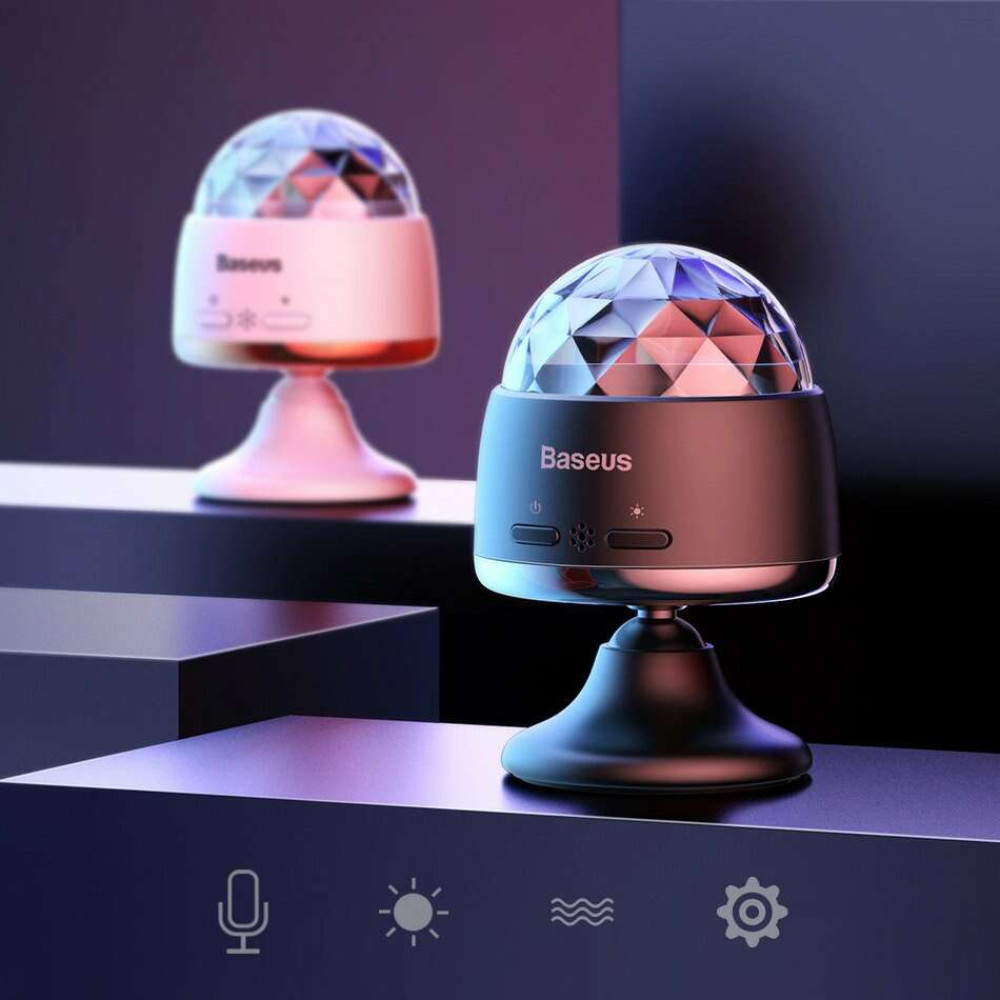 Baseus Crystal Magic Ball disco φωτιστικό Led ACMQD-01 (Μαύρο)