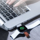 Baseus ασύρματος μαγνητικός φορτιστής Qi 2.5W για Apple Watch 1/2/3/4/5 WXYDIW02-01 (Μαύρο)