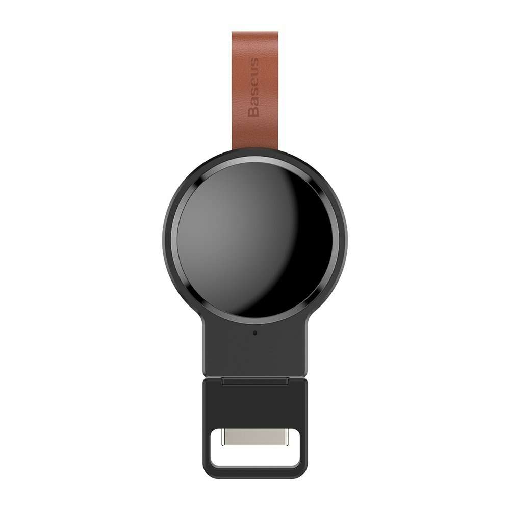 Baseus ασύρματος μαγνητικός φορτιστής Qi 2.5W για Apple Watch 1/2/3/4/5 WXYDIW02-01 (Μαύρο)