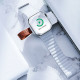 Baseus ασύρματος μαγνητικός φορτιστής Qi 2.5W για Apple Watch 1/2/3/4/5 WXYDIW02-01 (Μαύρο)
