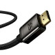 Baseus καλώδιο High Definition Series HDMI 2.1 HDMI male σε HDMI male 8K 60Hz, 3D, HDR, 48Gbps 1m (Μαύρο)