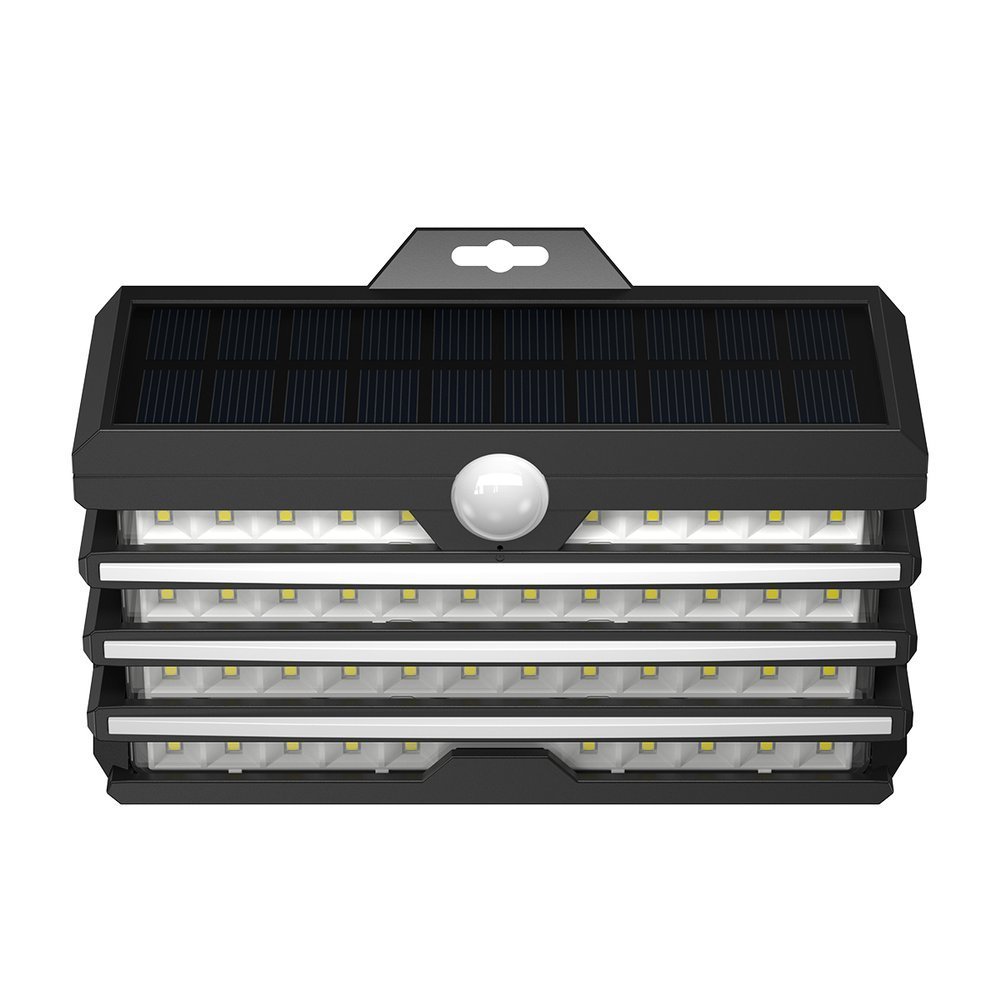 Baseus ηλιακό φωτιστικό LED εξωτερικού χώρου με αισθητήρα κίνησης DGNEN-C01 (Μαύρο)