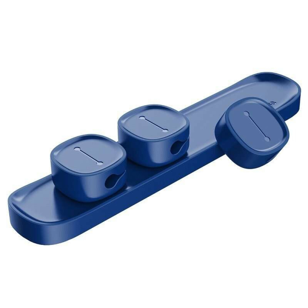 Baseus μαγνητικός οργανωτής καλωδίων Magnetic Cable Clip Peas ACWDJ-03 (Μπλε)