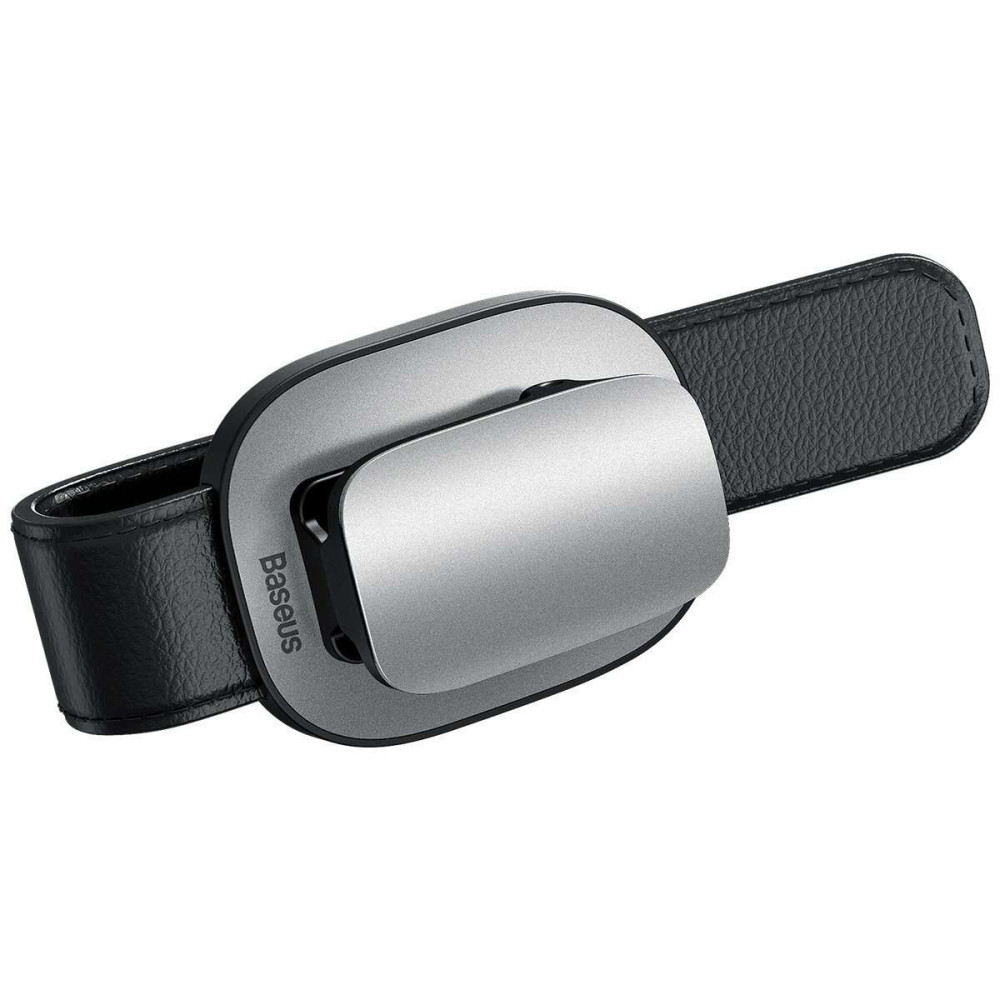 Baseus Platinum Vehicle eyewear clip βάση στήριξης για γυαλιά ACYJN-B0S (Ασημί)