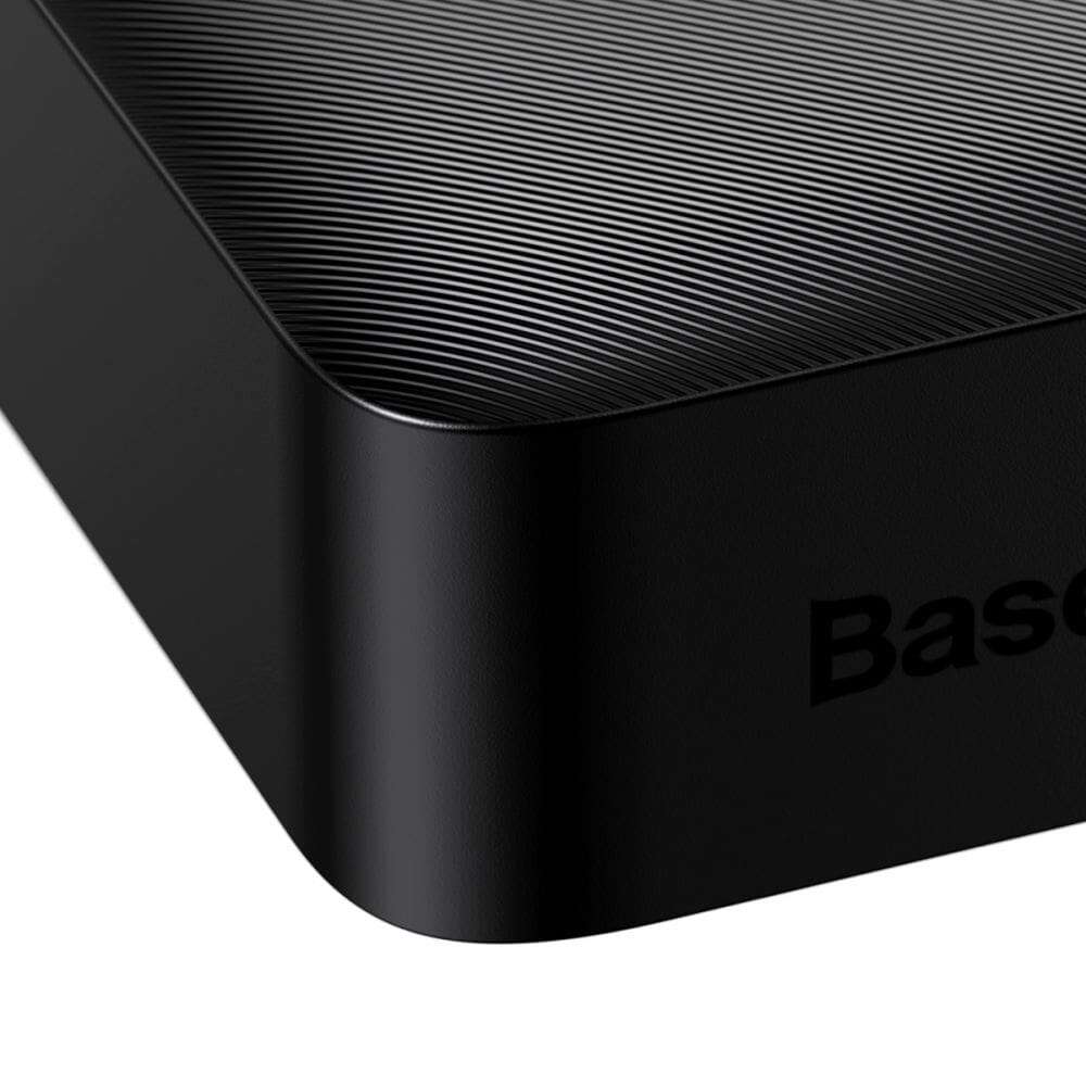 Baseus Power Bank Bipow 10000mAh με digital display 20W (Μαύρο)