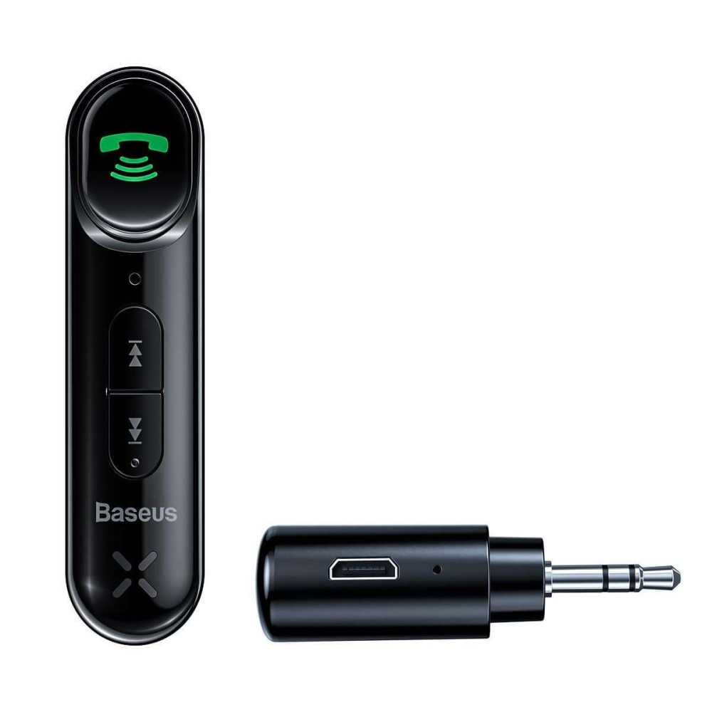 Baseus Qiyin AUX Car Bluetooth Receiver (Μαύρο)