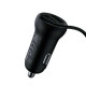 Baseus S-16 CCTM-E01 FM Transmitter Car Charger 2x USB 3.1A (Μαύρο)