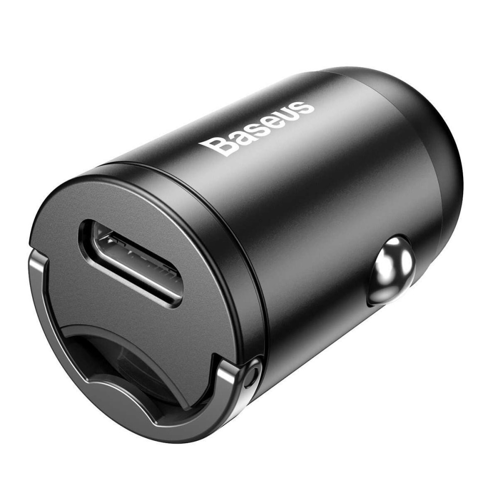 Baseus Tiny Star Mini PPS φορτιστής αυτοκινήτου USB-C VCHX-B0G (Σκούρο γκρι)