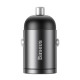 Baseus Tiny Star Mini PPS φορτιστής αυτοκινήτου USB-C VCHX-B0G (Σκούρο γκρι)