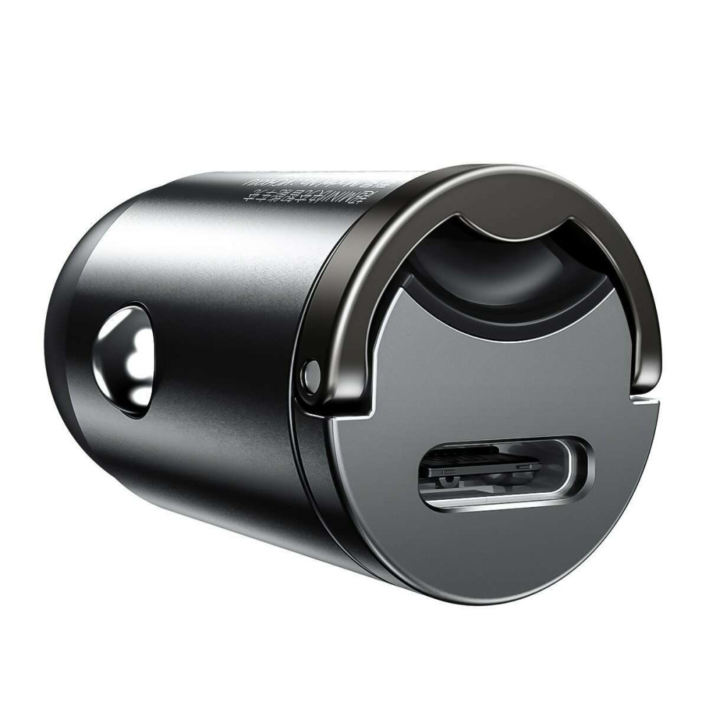 Baseus Tiny Star Mini PPS φορτιστής αυτοκινήτου USB-C VCHX-B0G (Σκούρο γκρι)