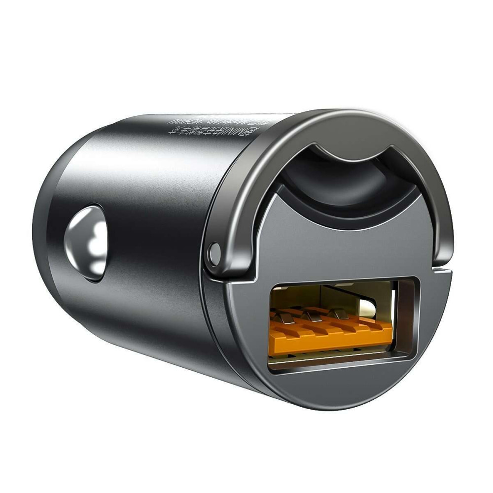 Baseus Tiny Star Mini PPS φορτιστής αυτοκινήτου USB VCHX-A0G 30W (Σκούρο γκρι)