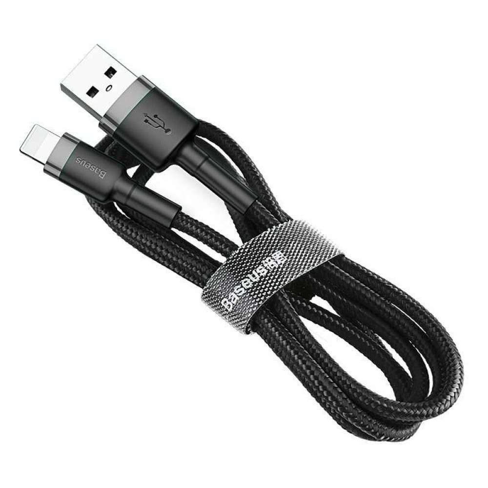 Καλώδιο Φόρτισης Baseus USB σε Lightning CALKLF-RG1 3m (Μαύρο - Γκρι)