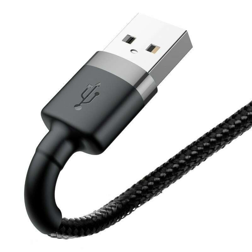 Καλώδιο Φόρτισης Baseus USB σε Lightning CALKLF-RG1 3m (Μαύρο - Γκρι)