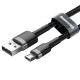 Καλώδιο Φόρτισης Baseus USB σε Micro USB CAMKLF-HG1 3m (Μαύρο - Γκρι)