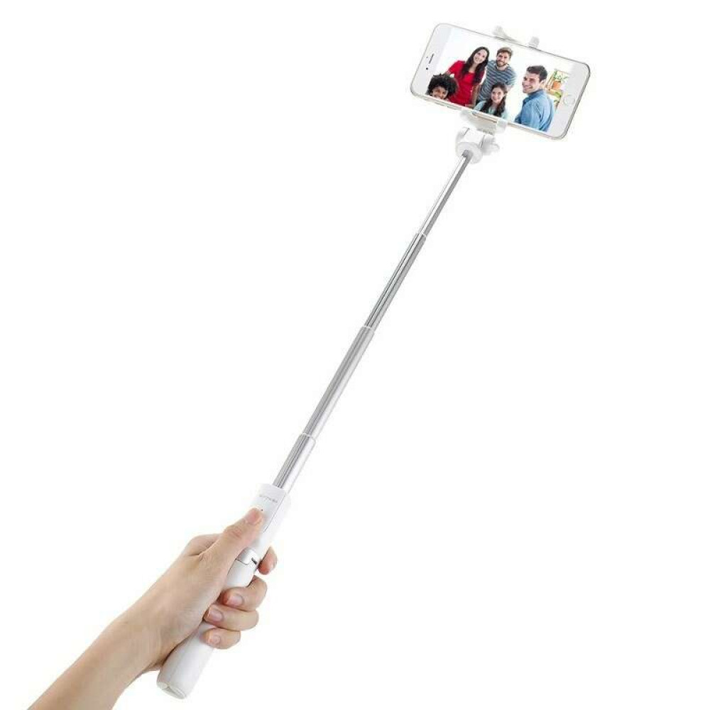 BlitzWolf BW-BS3 ασύρματο Selfie Stick τρίποδο Bluetooth 3σε1 (Λευκό)