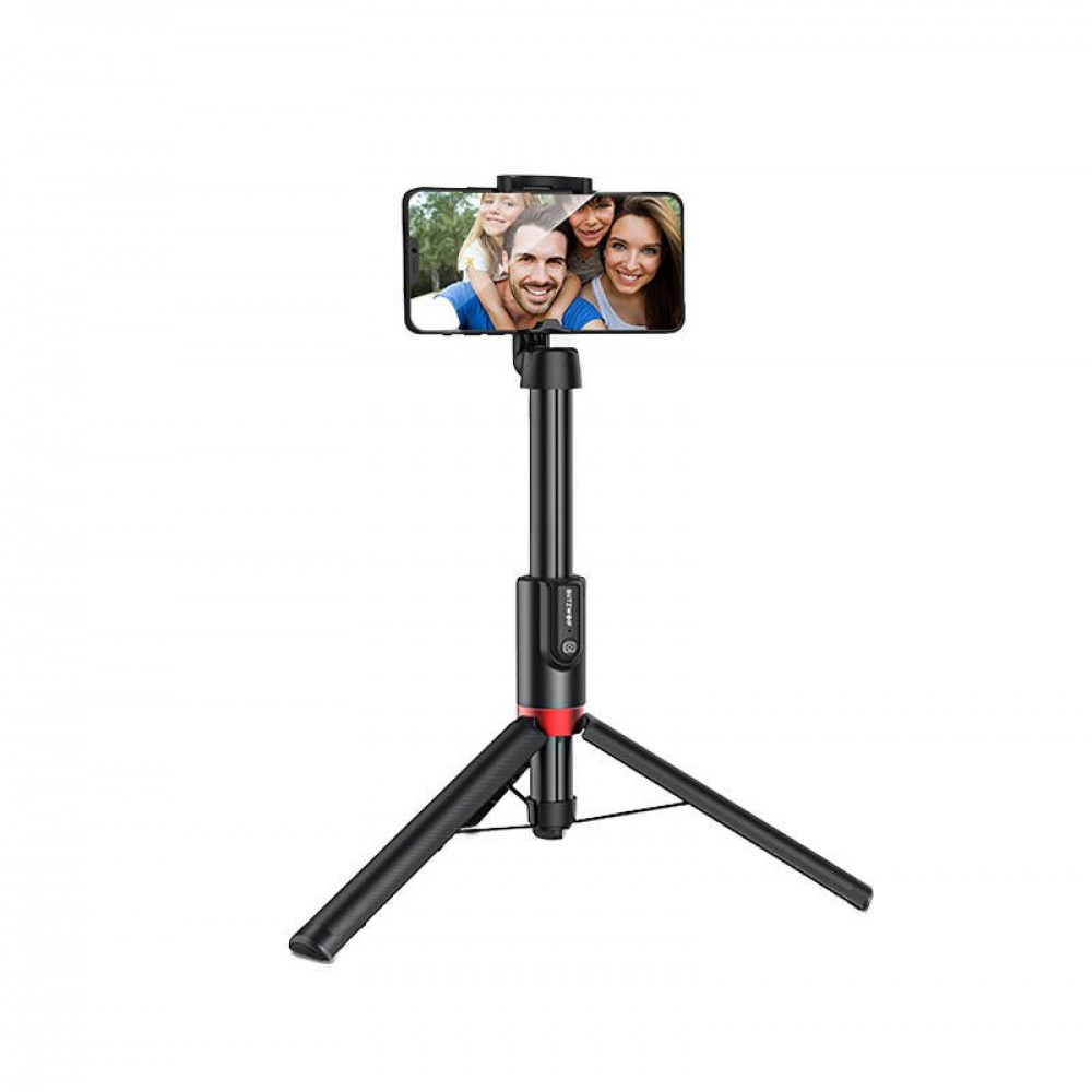 BlitzWolf BW-BS10 Plus Bluetooth Selfie Stick & Τρίποδο (Μαύρο)