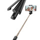 BlitzWolf BW-BS3 sport Bluetooth Selfie Stick τρίποδο 3in1 (Μαύρο)