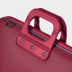 Bombata Classic Τσάντα Ώμου / Χειρός για Laptop 15.6" (Burgundy Red)