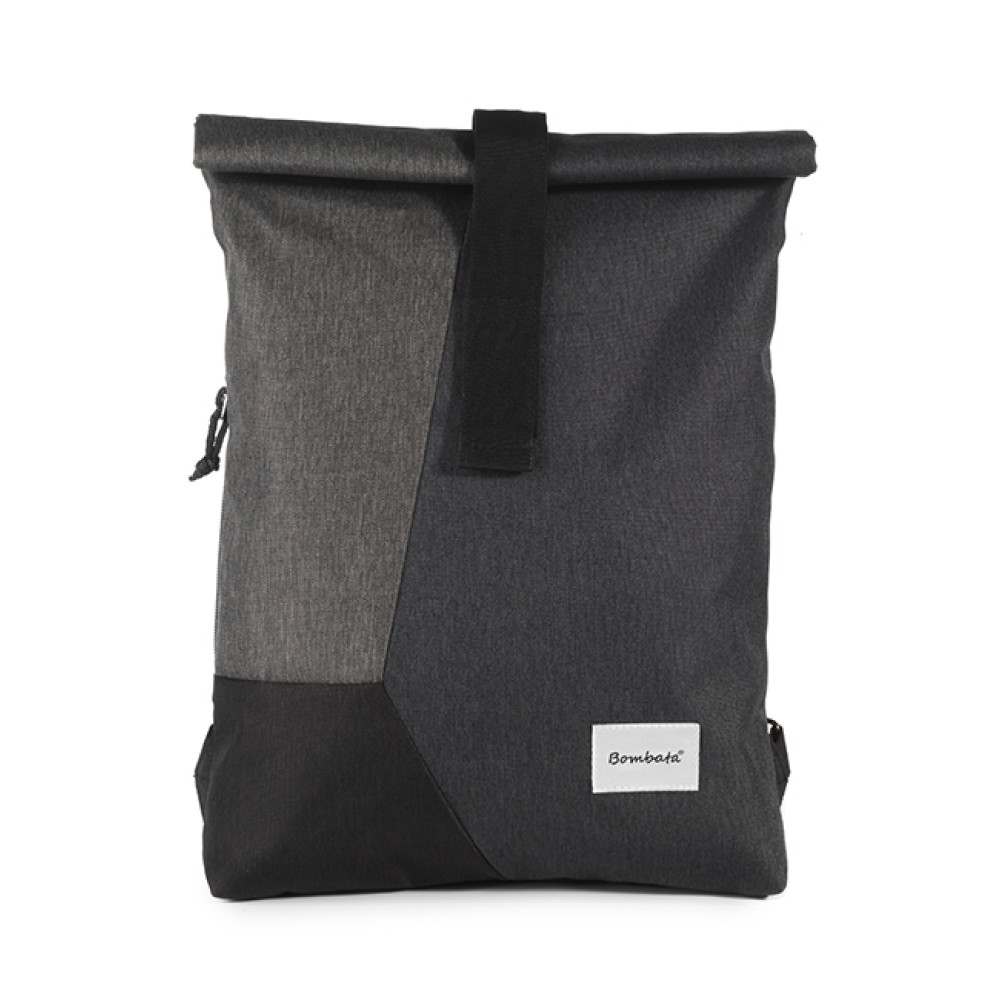 Bombata Small Backpack Τσάντα Πλάτης για Laptop 15.6" (Black)