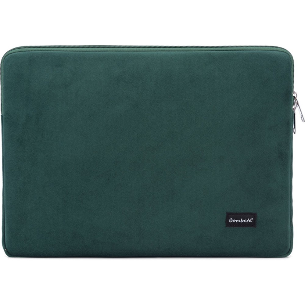 Bombata Velvet Sleeve Θήκη για Laptop 15.6-16" (Green)