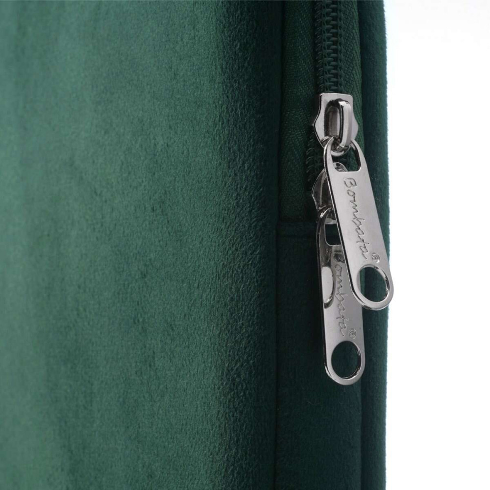 Bombata Velvet Sleeve Θήκη για Laptop 13-14" (Green)