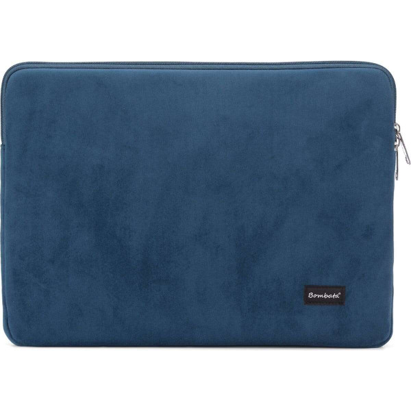 Bombata Velvet Sleeve Θήκη για Laptop 15.6-16" (Dark Blue)