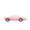 Candylab Americana Ξύλινο Αυτοκίνητο Pink Cruiser (Ροζ-Λευκό)