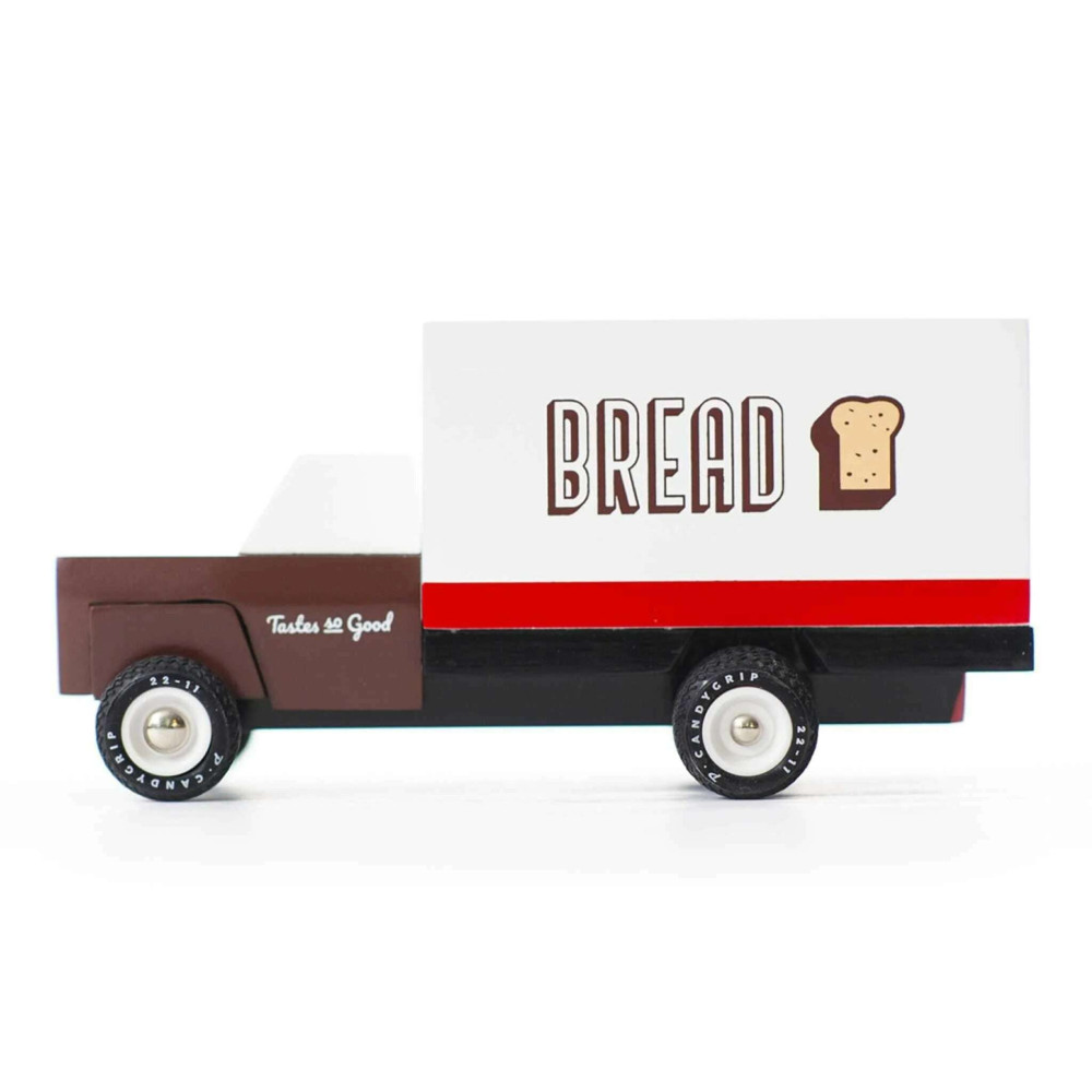 Candylab Americana Ξύλινο Όχημα του Φούρναρη Bread Truck (Λευκό-Μαύρο)