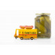 Candylab Candyvan Ξύλινο Όχημα Hot Dog Van (Κίτρινο)