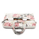 Canvaslife Briefcase Θήκη Τσάντα (Laptop / MacBook Air / Pro) 15"-16" White Rose