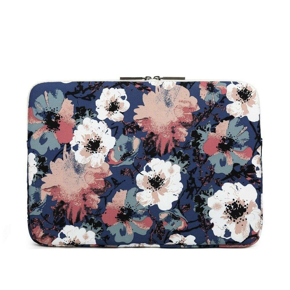 Canvaslife Sleeve Θήκη Τσάντα (Laptop / MacBook Air / Pro) 15"-16" Navy Rose