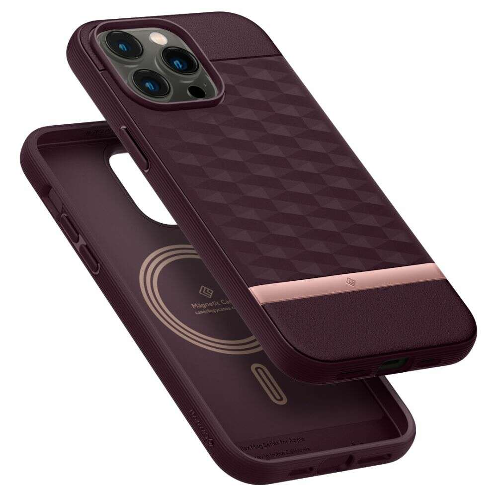 Spigen Caseology Parallax Magsafe Back Cover Θήκη για Apple iPhone 14 Pro Max (Burgundy)