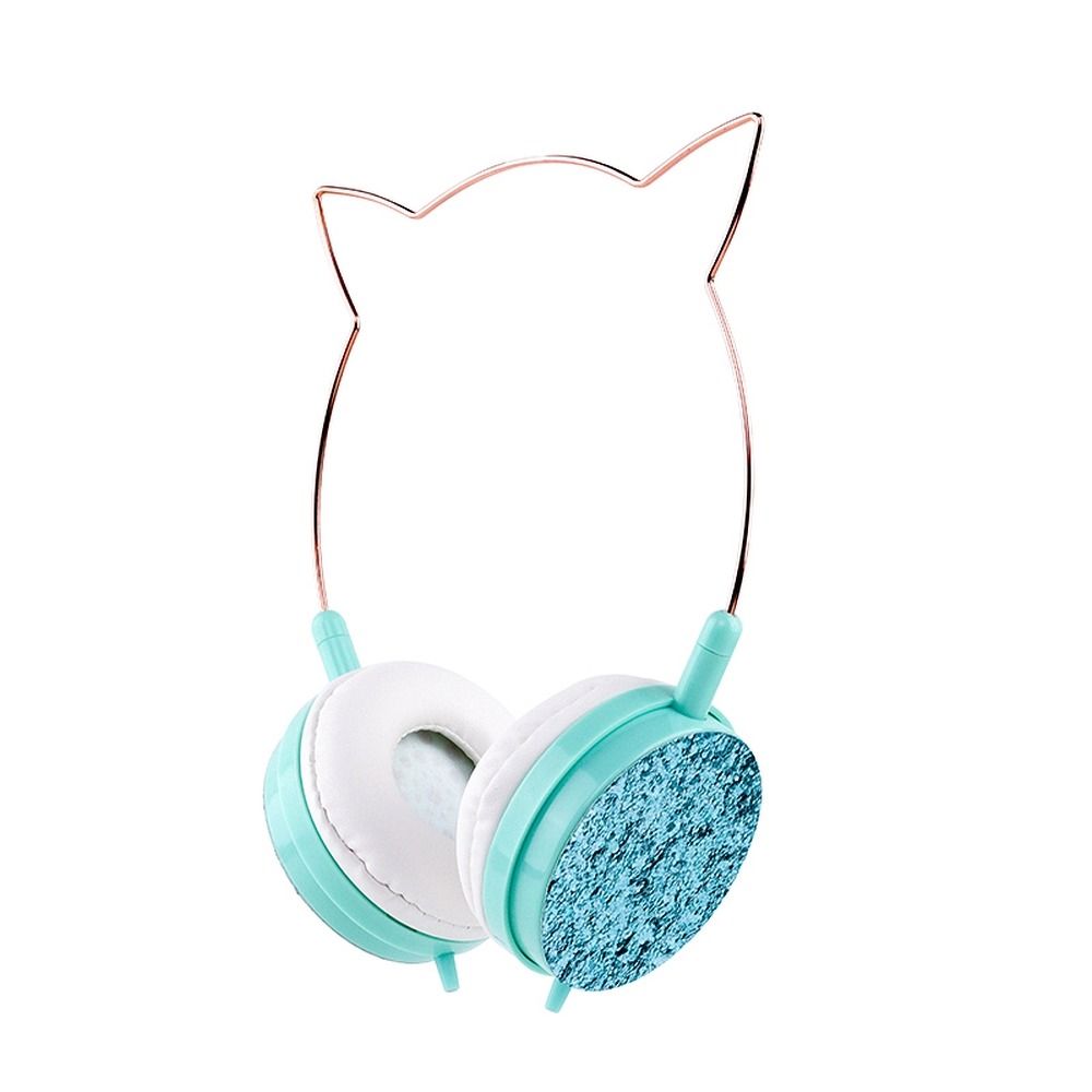 Cat Ear Ενσύρματα On Ear Ακουστικά YLFS-22 (Μπλε)