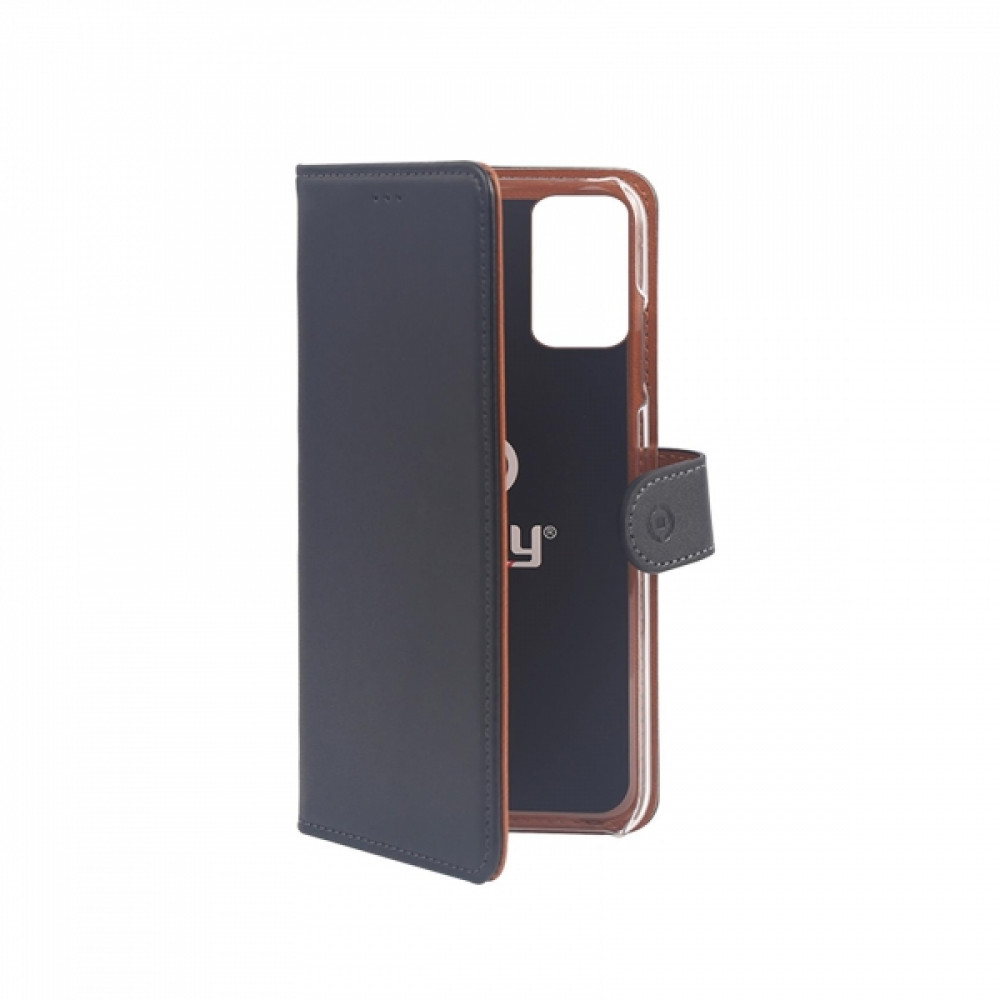 Celly Wally Book Case για Xiaomi Redmi Note 10 5G / Poco M3 Pro (Μαύρο)