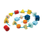 Χάντρες – Γεωμετρικά Σχήματα PlanToys 5466