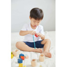 Χάντρες – Γεωμετρικά Σχήματα PlanToys 5466