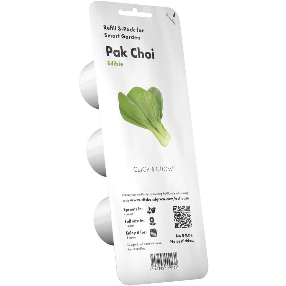 Click & Grow Συσκευασία Σπόρων με Χώμα για Pak Choi (3τμχ)