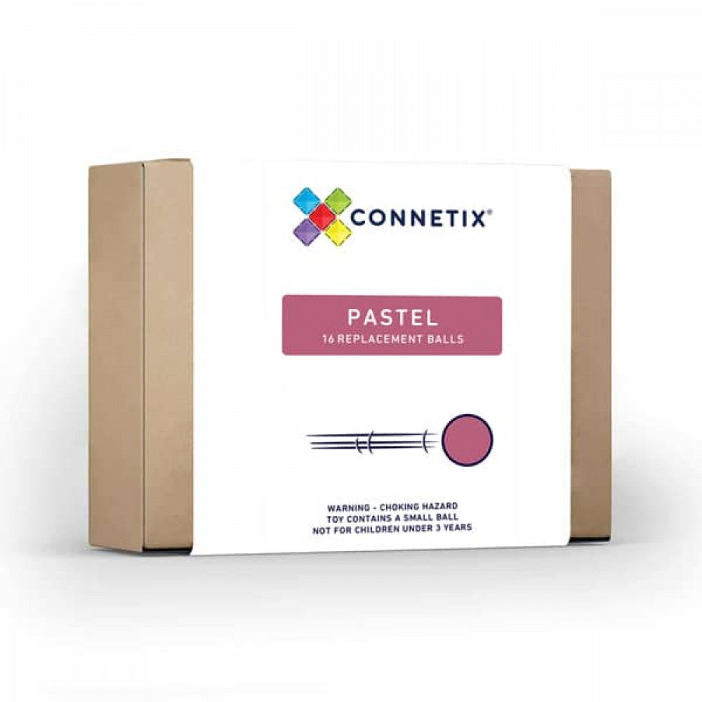 Connetix 16 Μπάλες Pastel Replacement Ball Pack