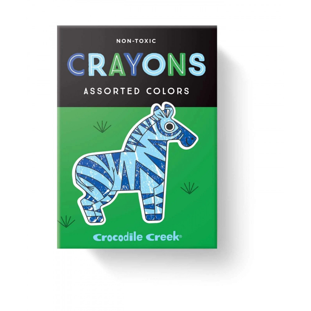 Crocodile Creek Σετ Ζωγραφικής με Αυτοκόλλητα Άγρια Ζώα