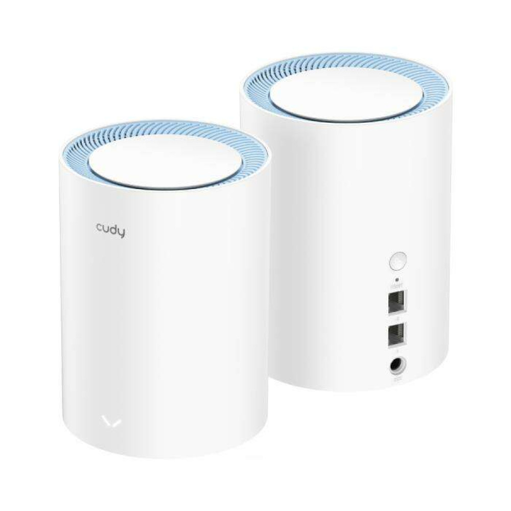 Cudy M1200 Whole Home Mesh WiFi System Dual Band 2.4 & 5GHz (2-Pack) 